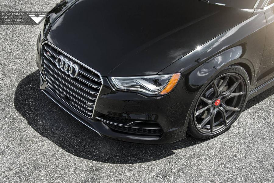 Детали экстерьера Audi S3 Sedan by Vorsteiner 2015 года  (фото 3 из 6)